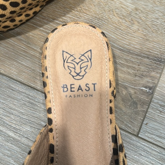 Beast fashion leopard loafers with tassel - Picture 2 of 4